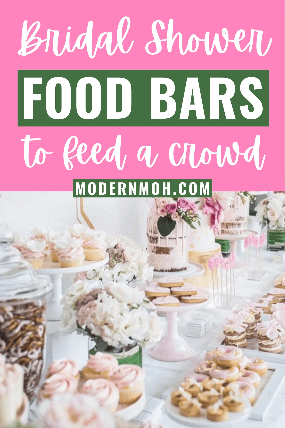 11 Food Bar Ideas Perfect for a Bridal Shower