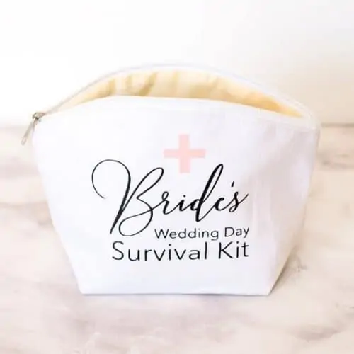 With You in Mind, inc. - Wedding Emergency kit/bag - in the bag -  essentials (1-4 women)