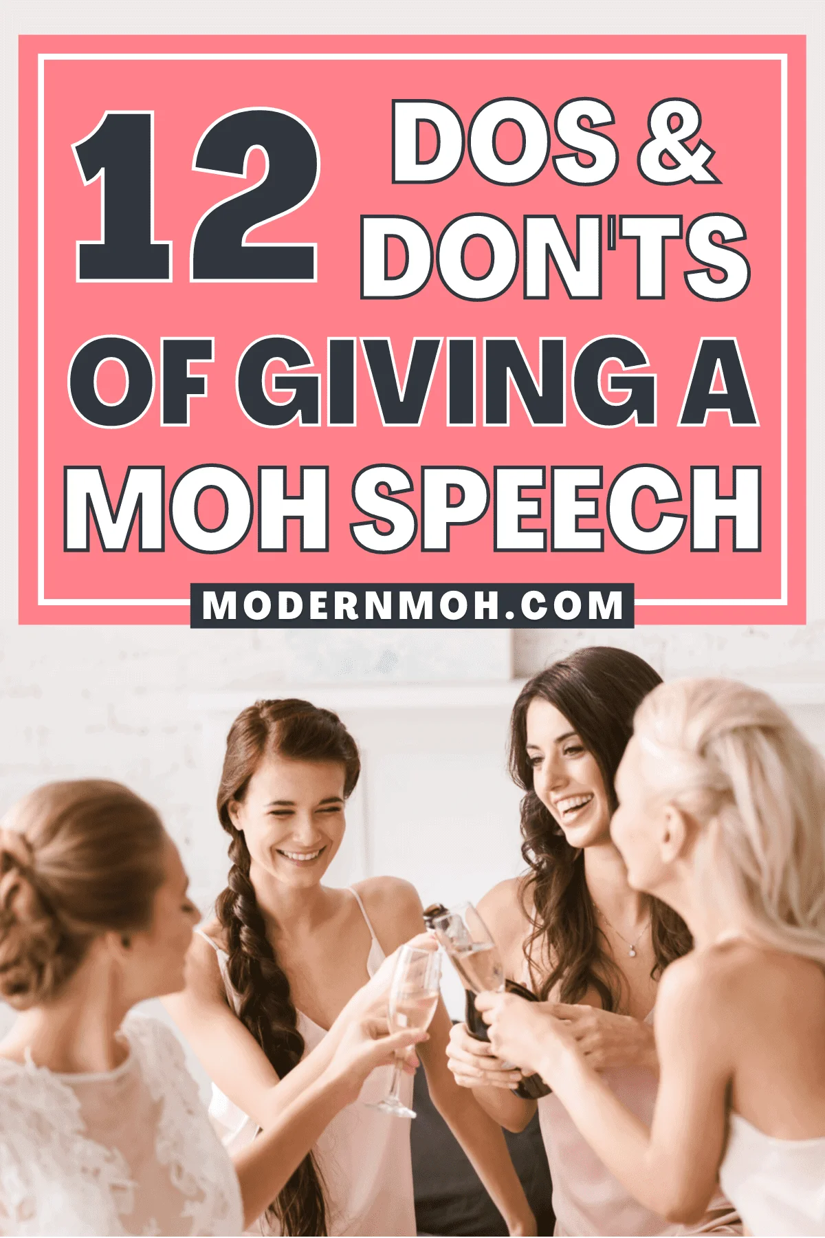 The Dos and Don’ts of Giving a Maid of Honor Speech