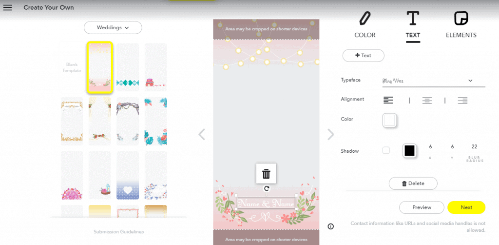 Modern Moh How to Create a Custom Wedding Snapchat Filter How to