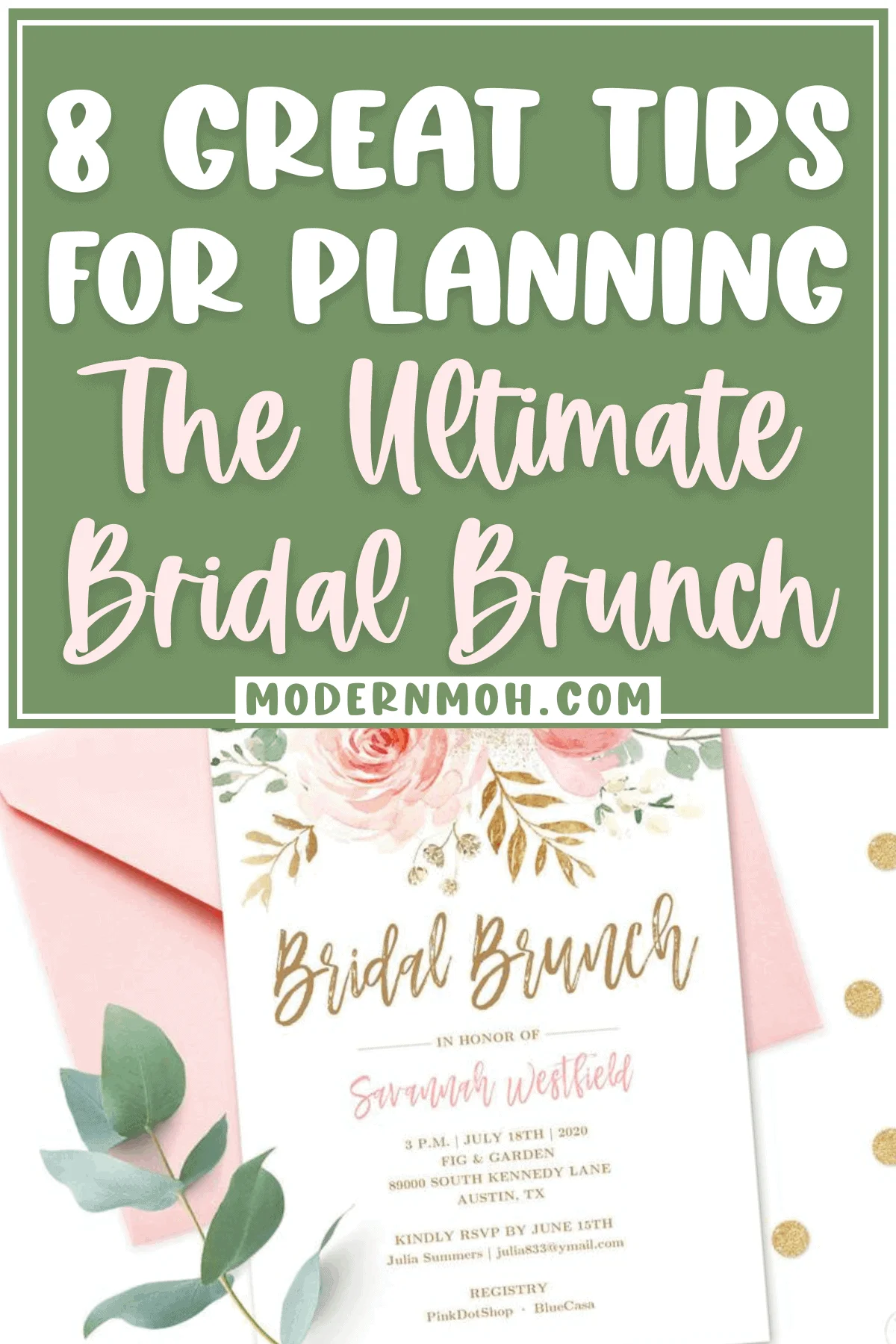 How to Host a Bridal Shower Brunch in 8 Simple Steps