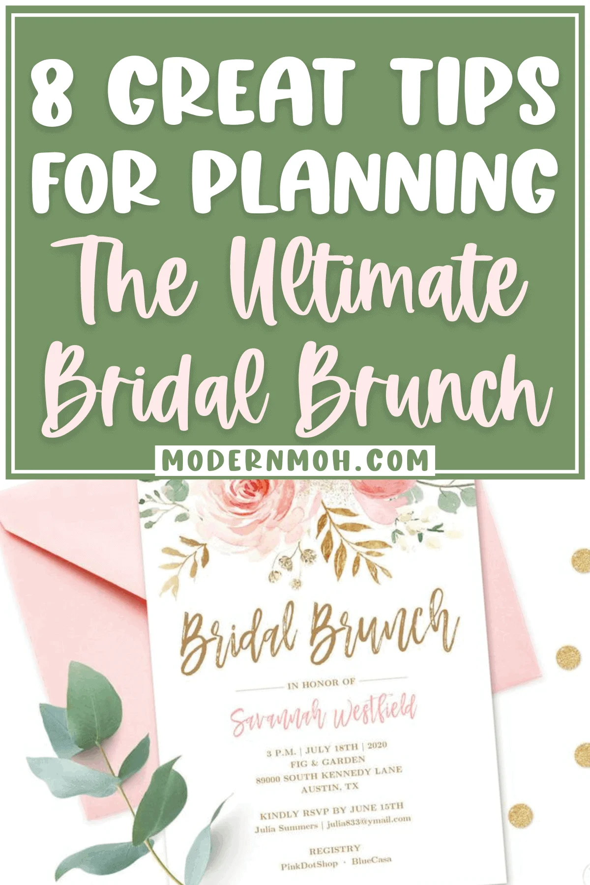 Bridal Shower Planning Tips