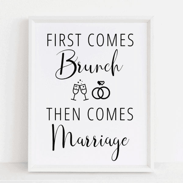 Bridal Shower Brunch Ideas & Planning Tips Modern MOH