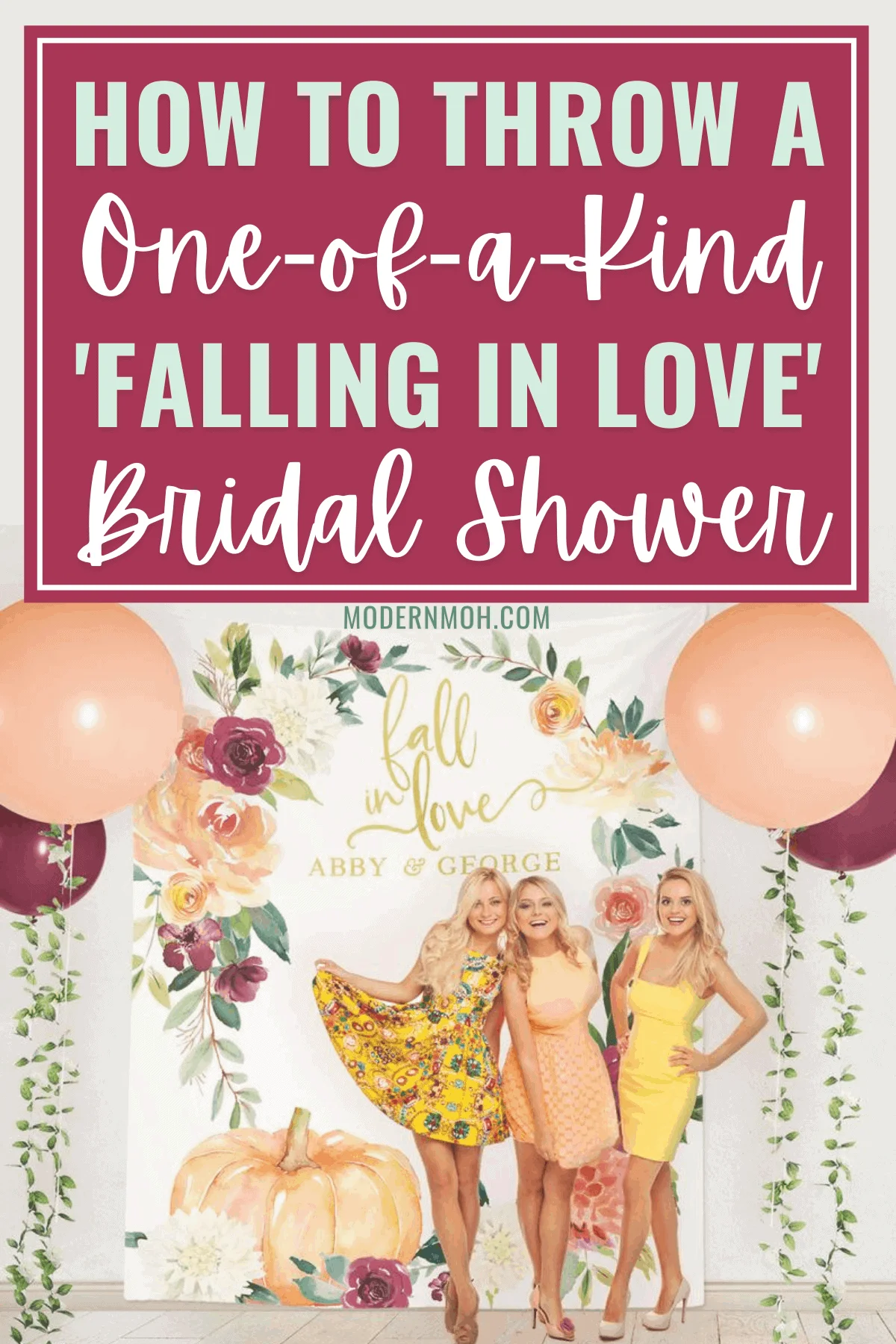 Fall Bridal Shower Ideas & Planning Tips