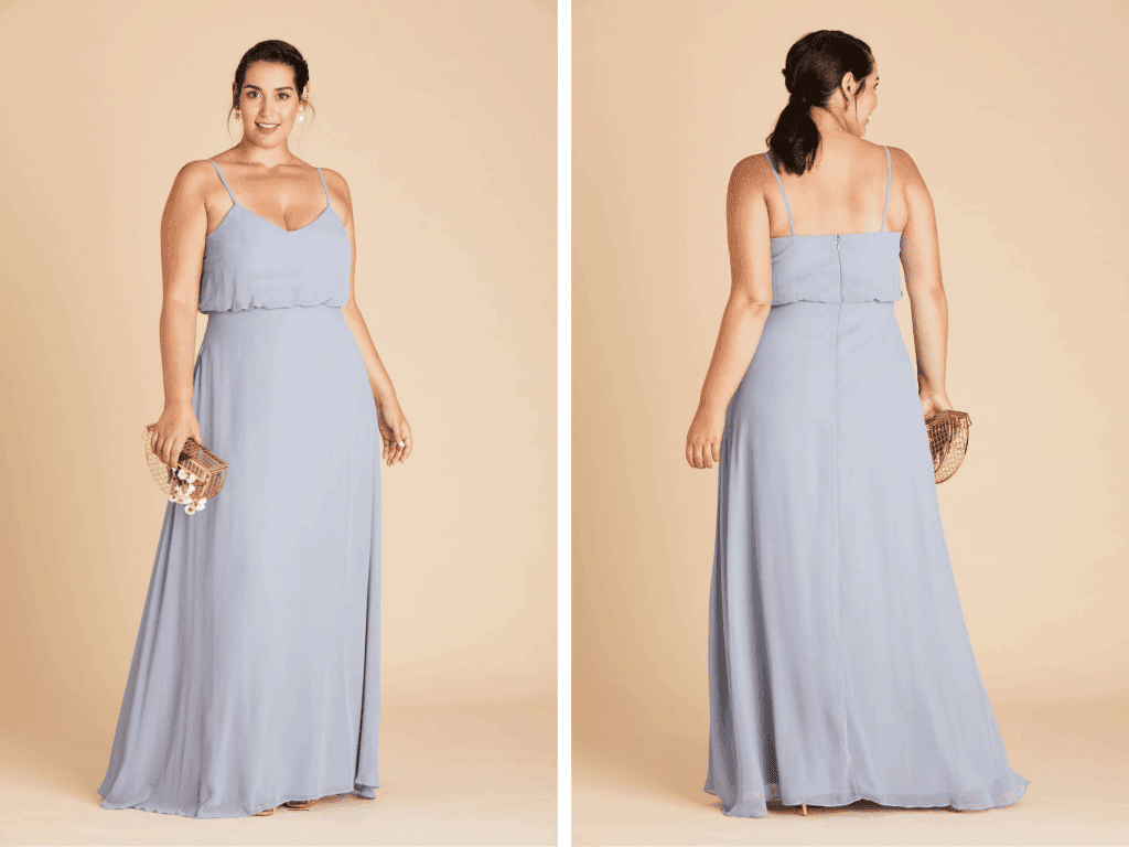 Gwennie Dress in 'Dusty Blue'