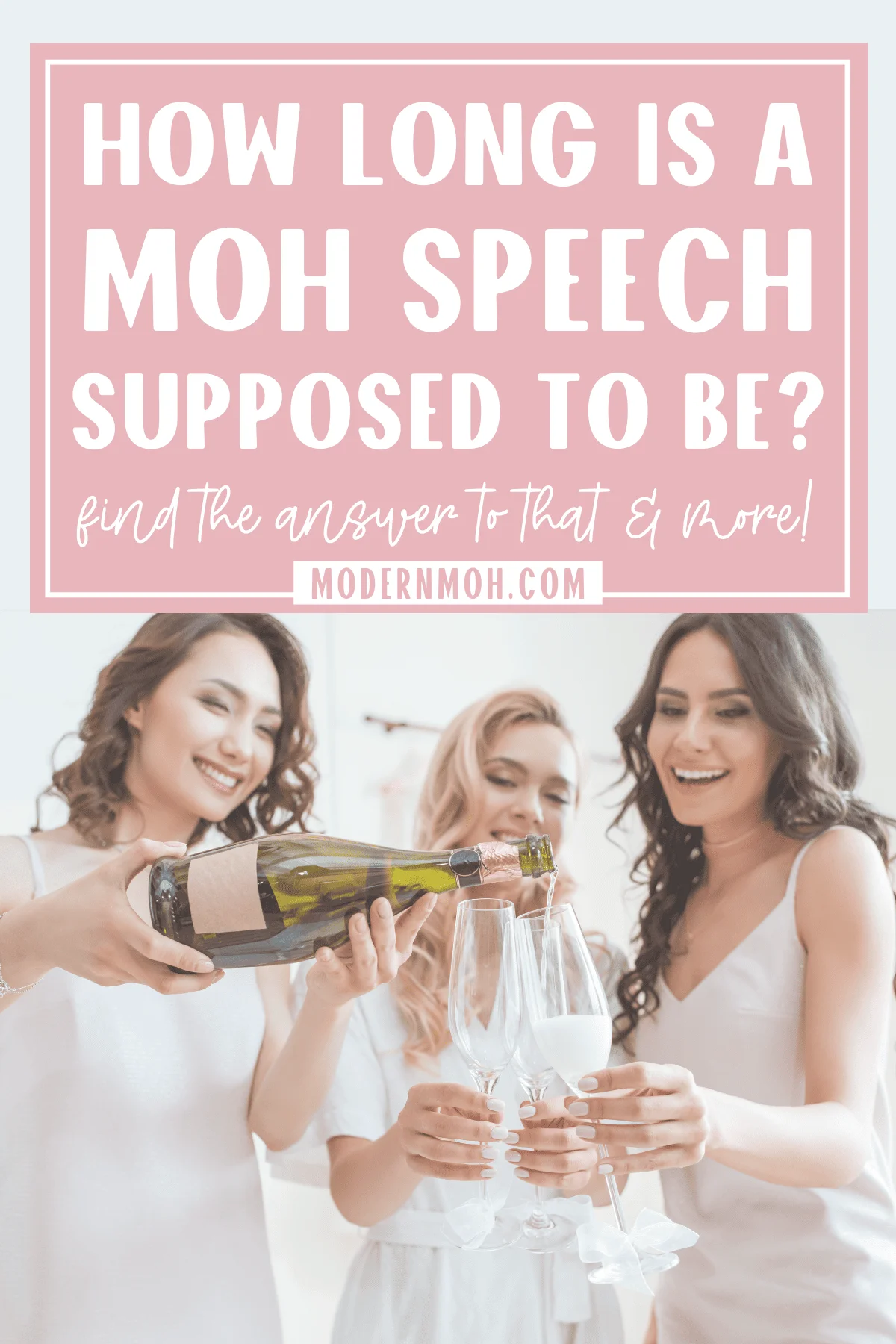 How Long Should a Maid of Honor Speech Be?