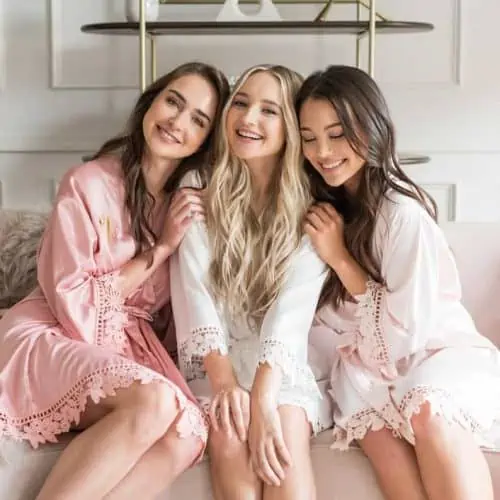 Cute & Comfy Wedding Party Robes & PJs