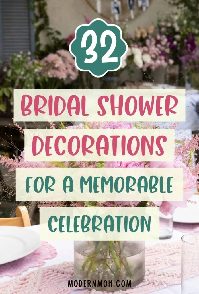 20 Clever and Affordable Bridal Shower Decoration Ideas