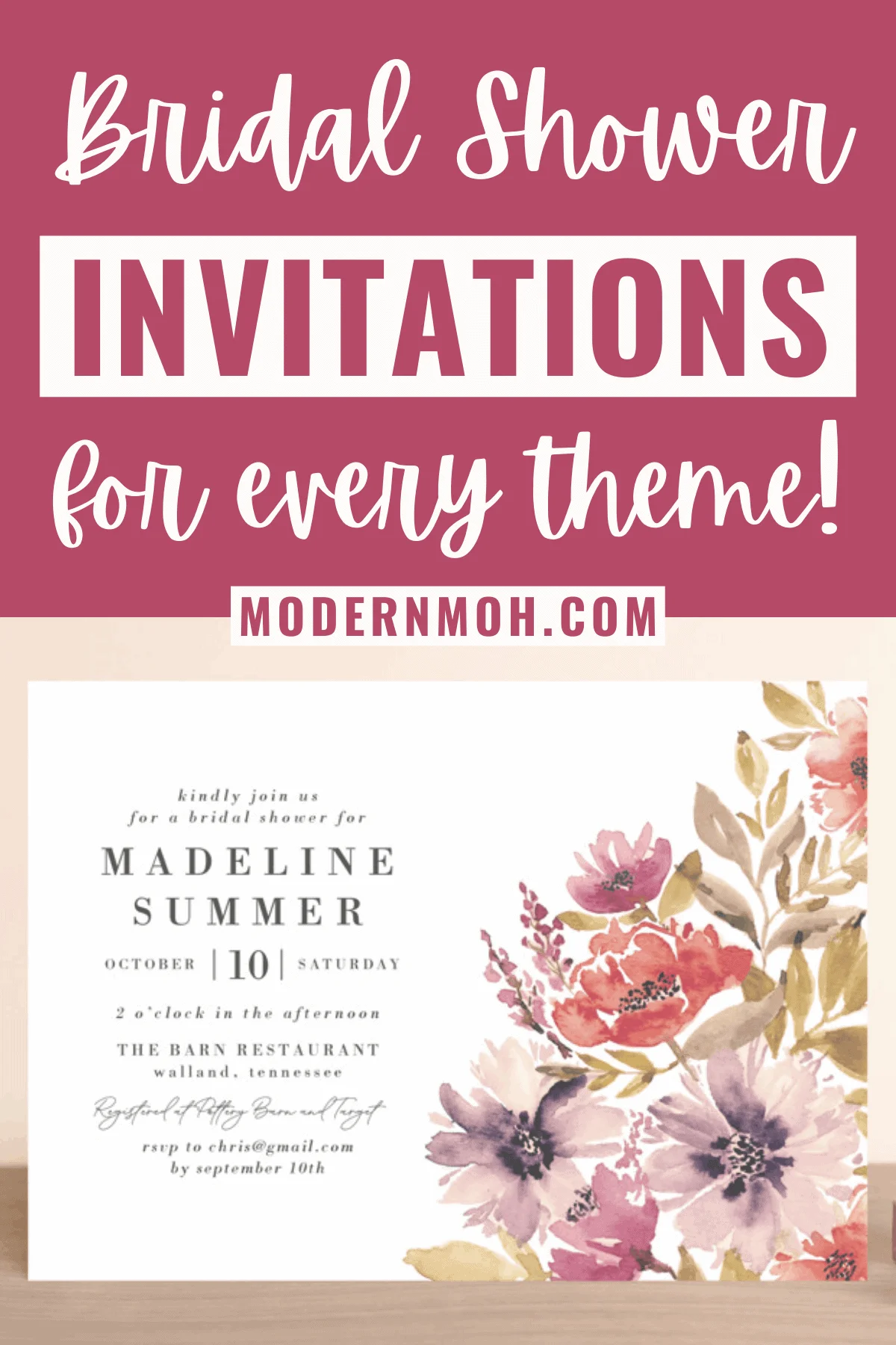 40 Bridal Shower Invitations to Match Any Theme