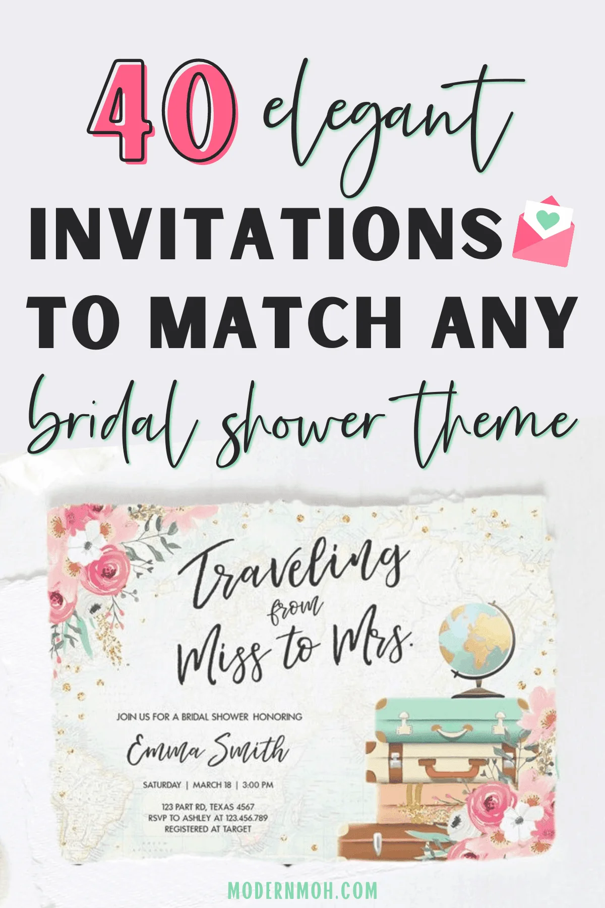 40 Bridal Shower Invitations to Match Any Theme