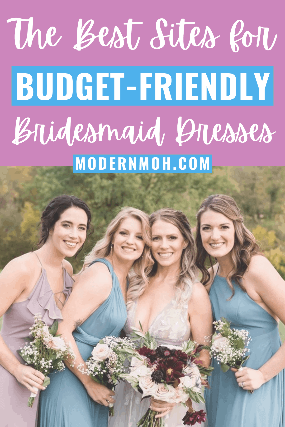 4 Places to Buy Affordable Bridesmaid Dresses Online