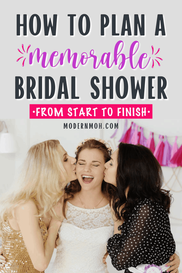 The Ultimate Bridal Shower Planning Checklist | Modern MOH