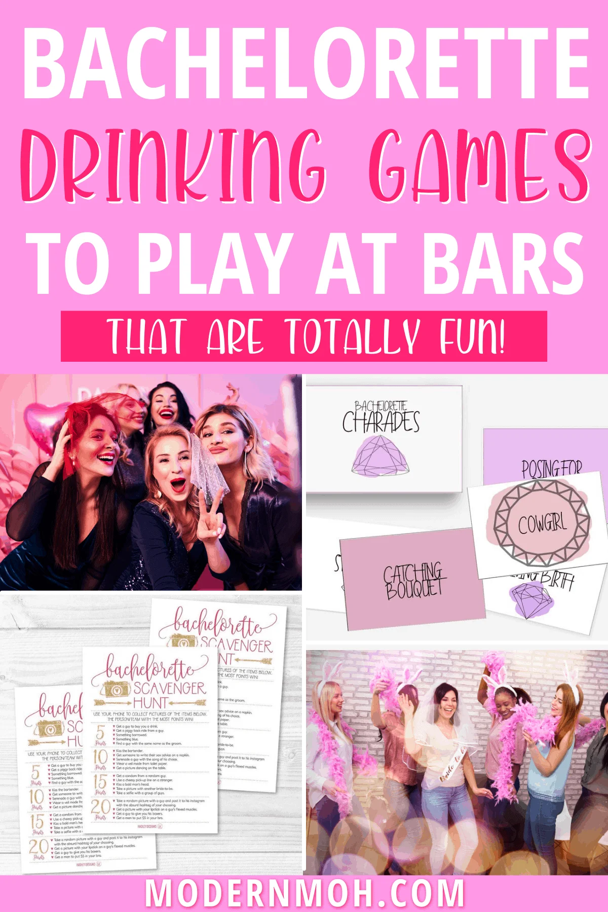 5 Hilarious Bachelorette Party Bar Games