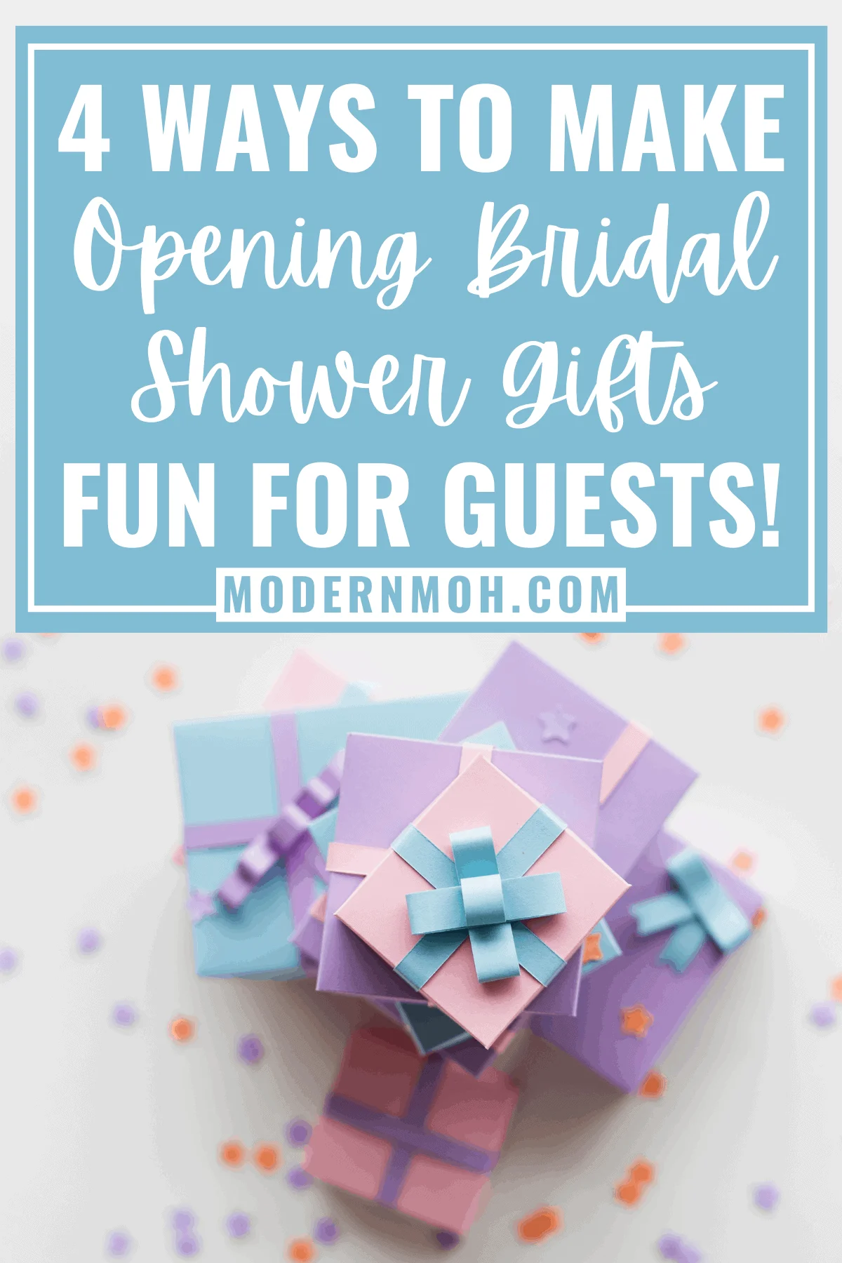 How to Make Bridal Shower Gift Opening Less Boring