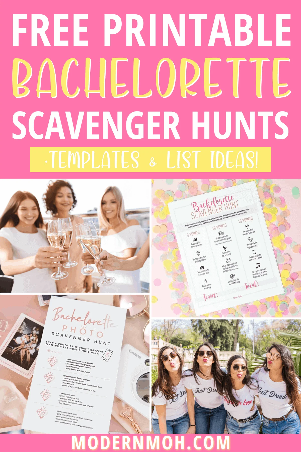 The Best Bachelorette Scavenger Hunt Ideas