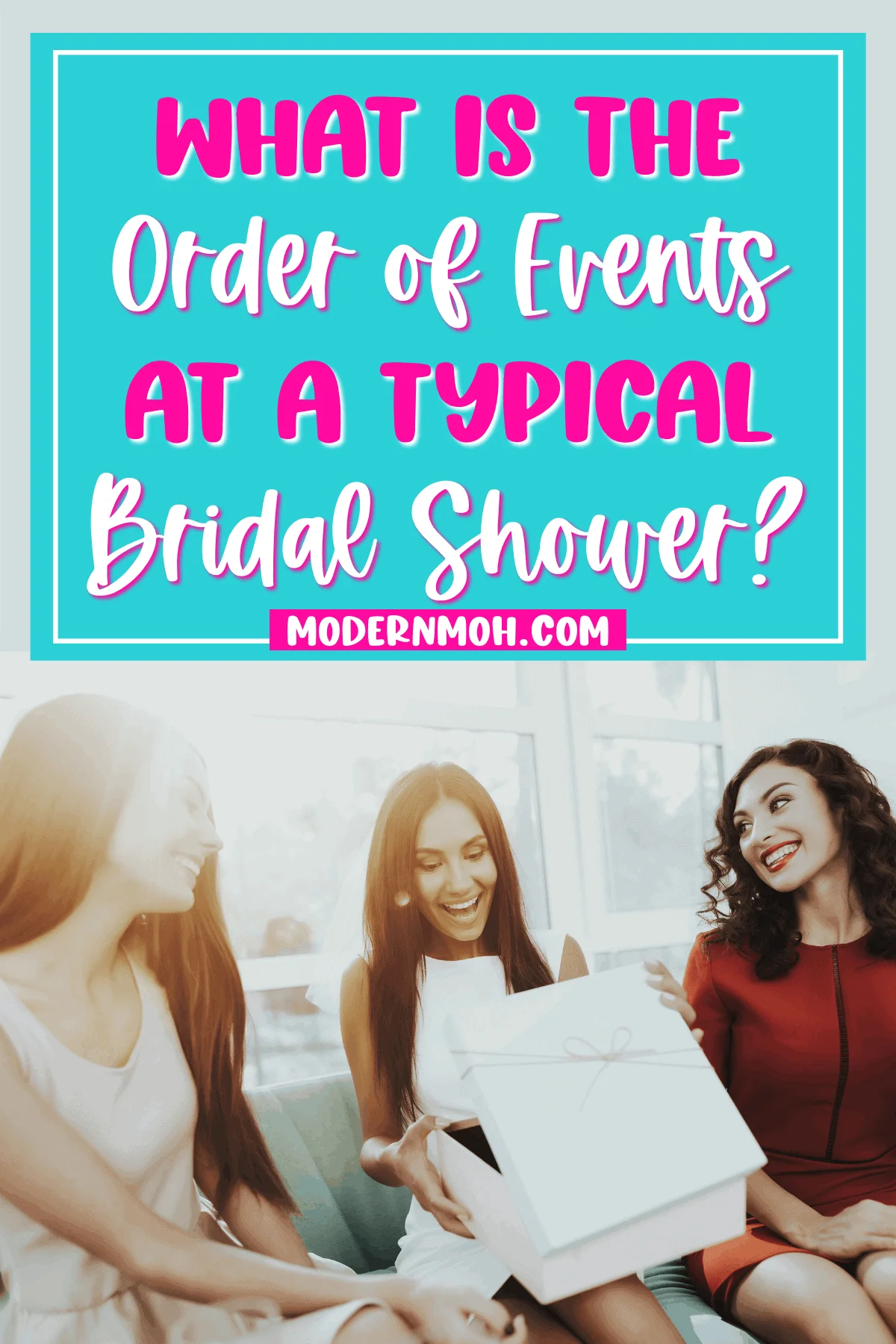 Bridal Shower Schedule + Order of Events