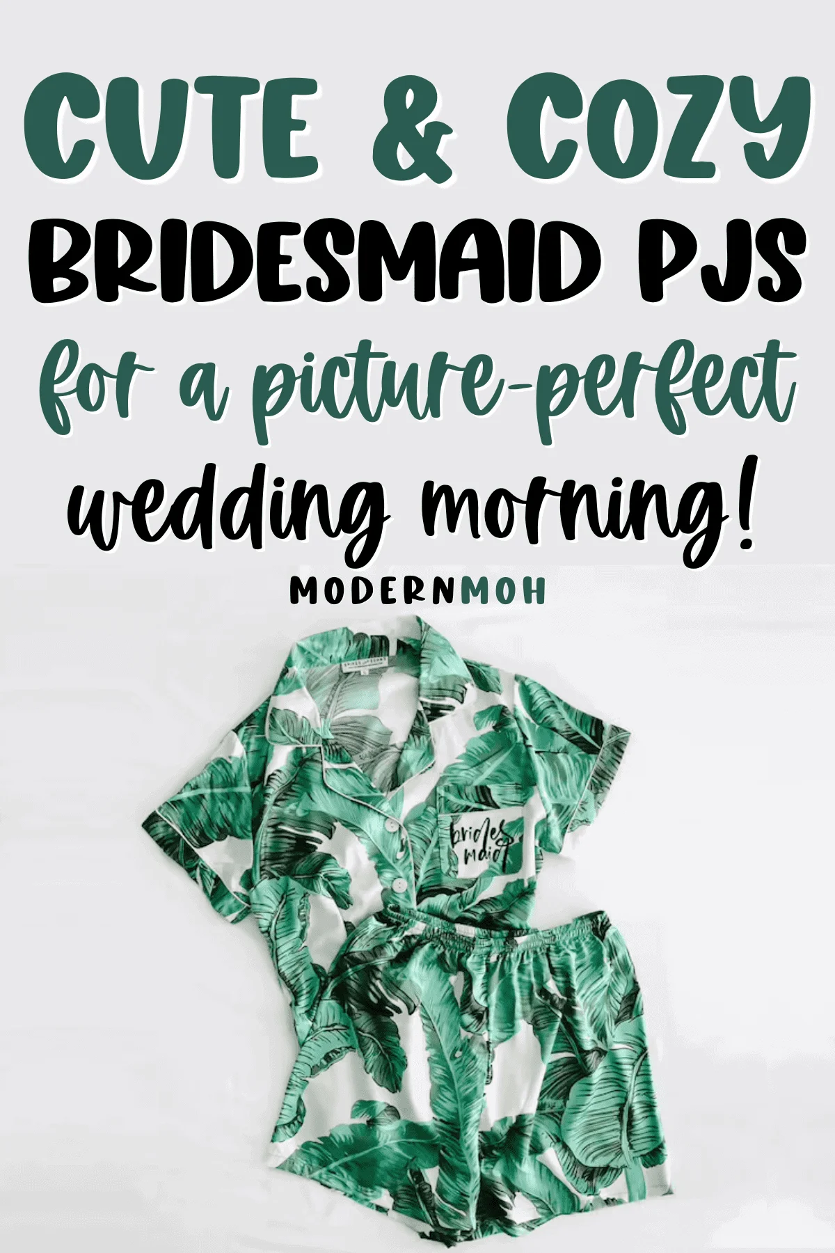 11 Bridesmaid Pajama Sets They’ll Want to Wear Again