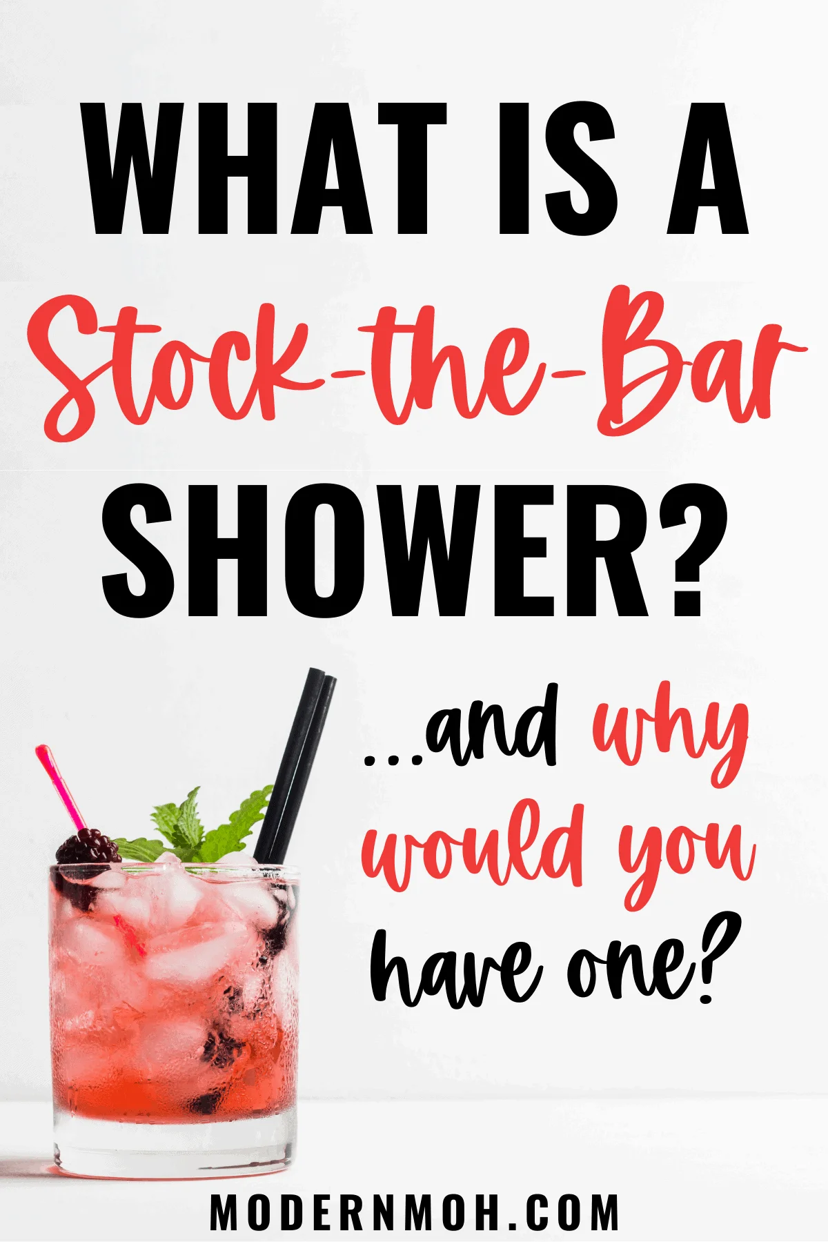 How to Host a Stock-the-Bar Shower