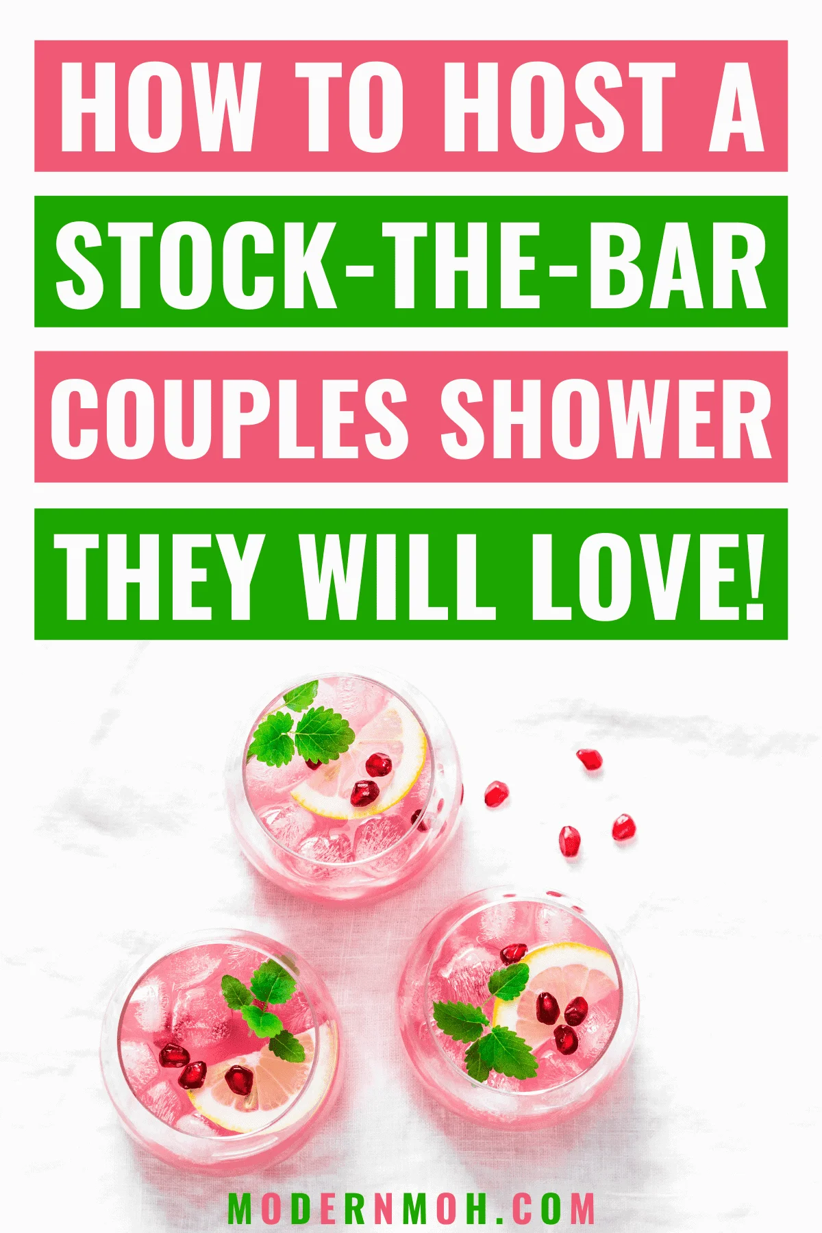 How to Host a Stock-the-Bar Shower