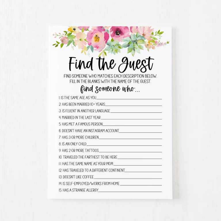 Find the Guest Cards Succulent