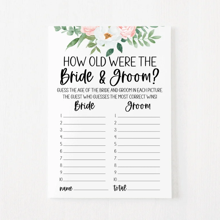 how-old-were-the-bride-and-groom-cards-greenery-modern-moh