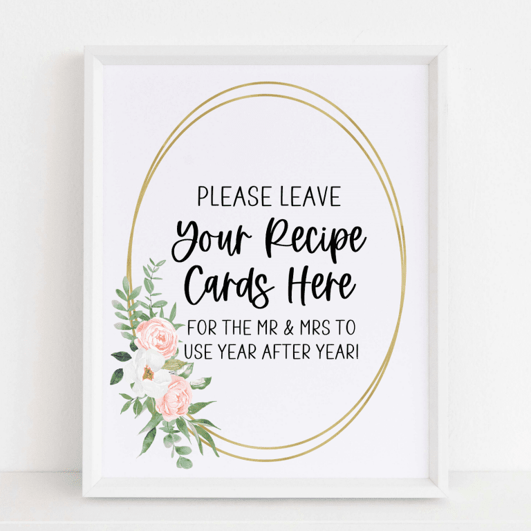 Love and a Cupcake Sign (Greenery) - Modern MOH