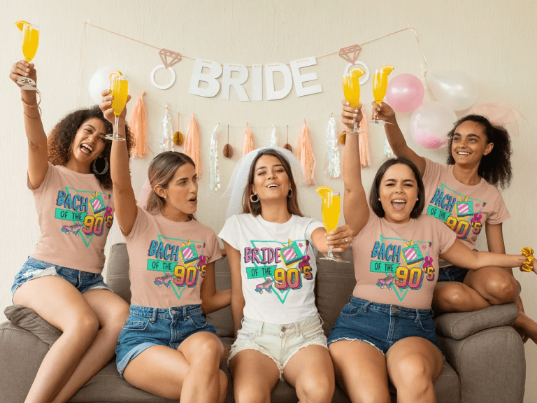 90s Bachelorette Party Ideas That Are Totally Da Bomb