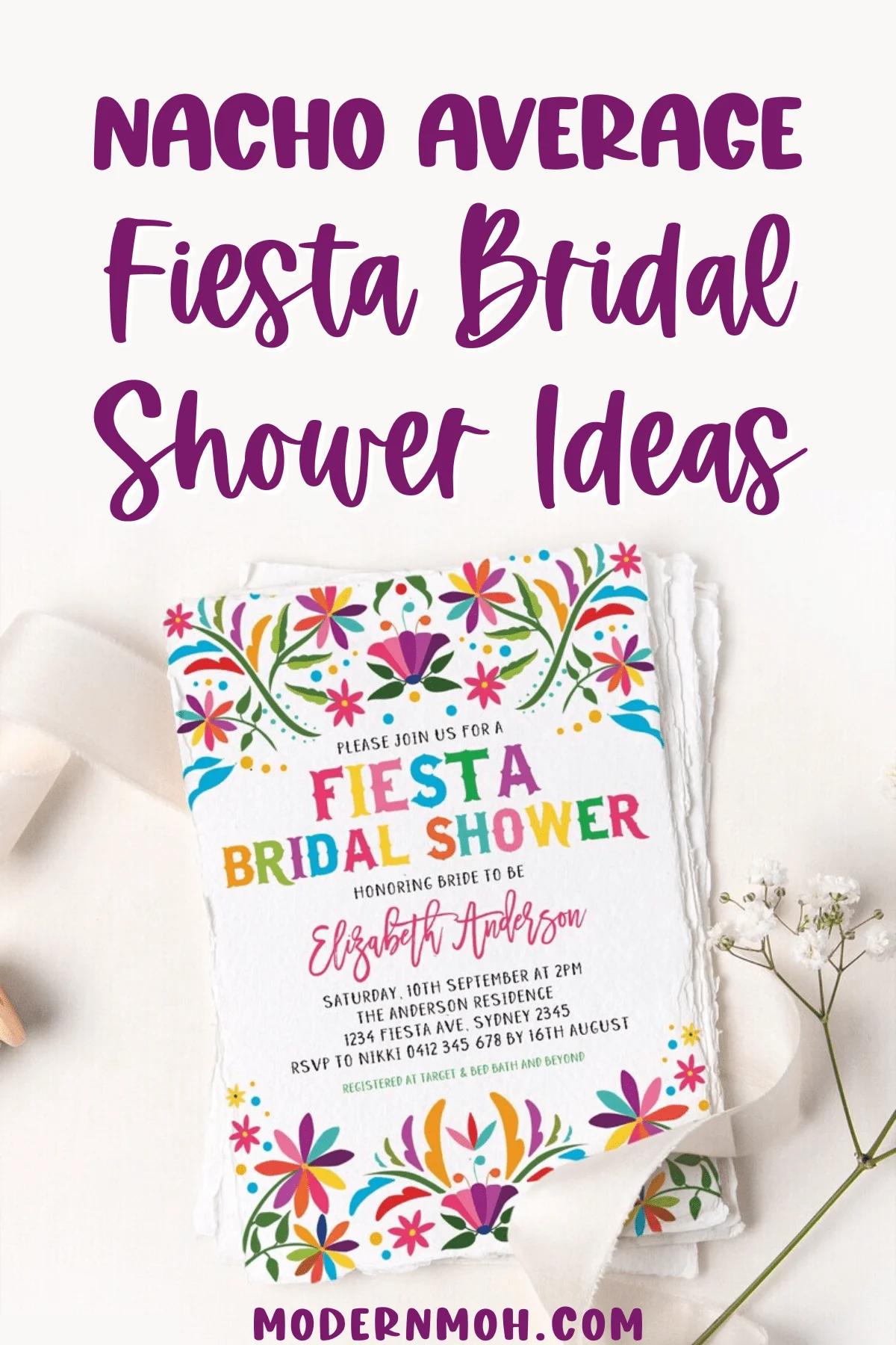 How to Throw a Fiesta Bridal Shower