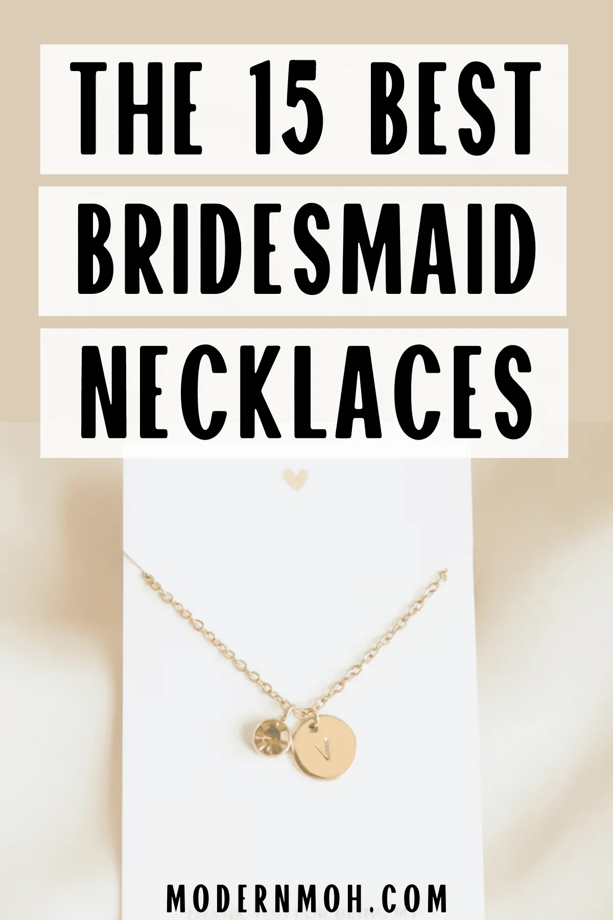 15 Bridesmaid Necklaces to Gift Your Girls