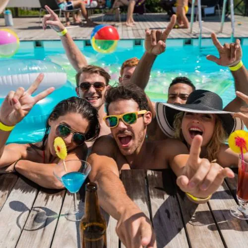 pool party joint bachelor bachelorette