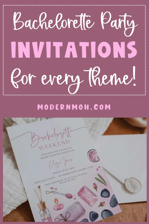 bach invitations for every theme pin