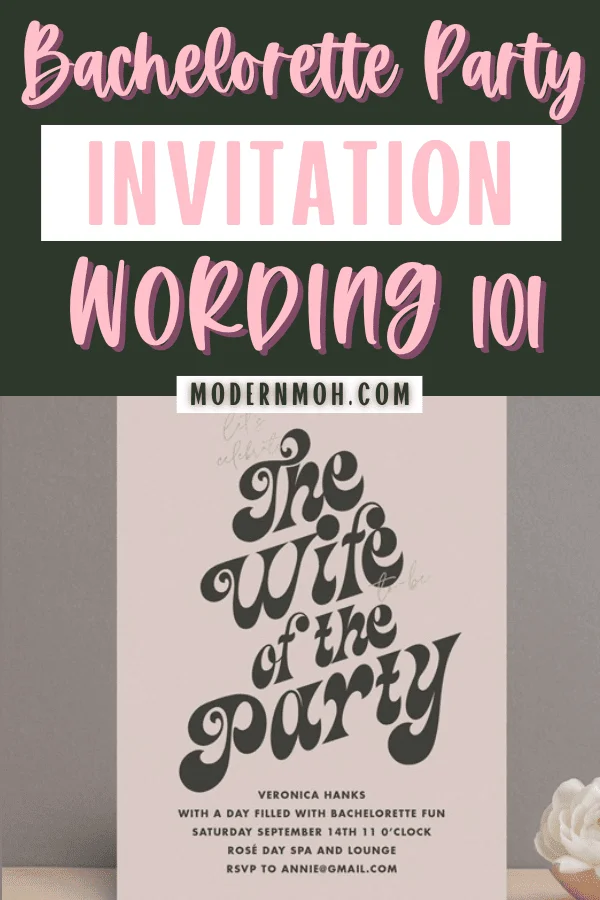 bach party invitation wording 101 pin