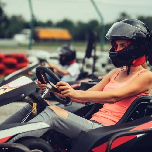 Gokarting adventurous bachelorette party