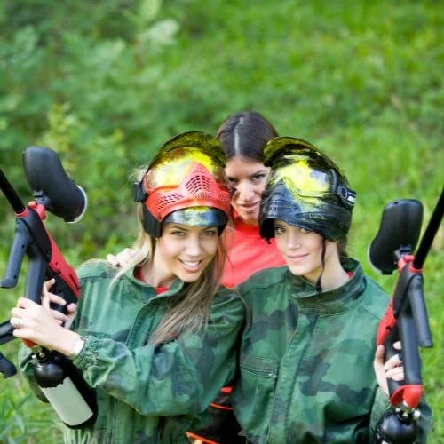 Paintball bachelorette party