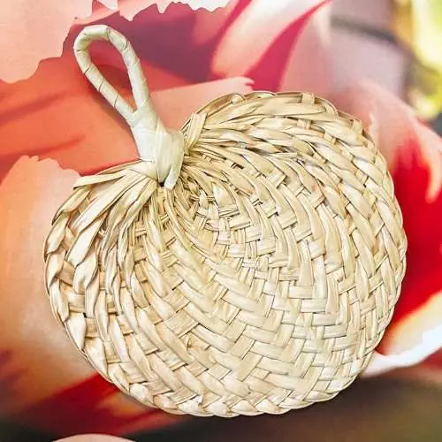 Raffia fan