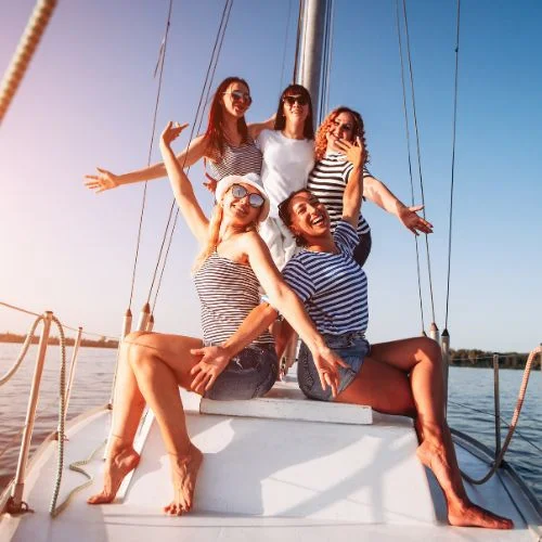 Sailing bachelorette party