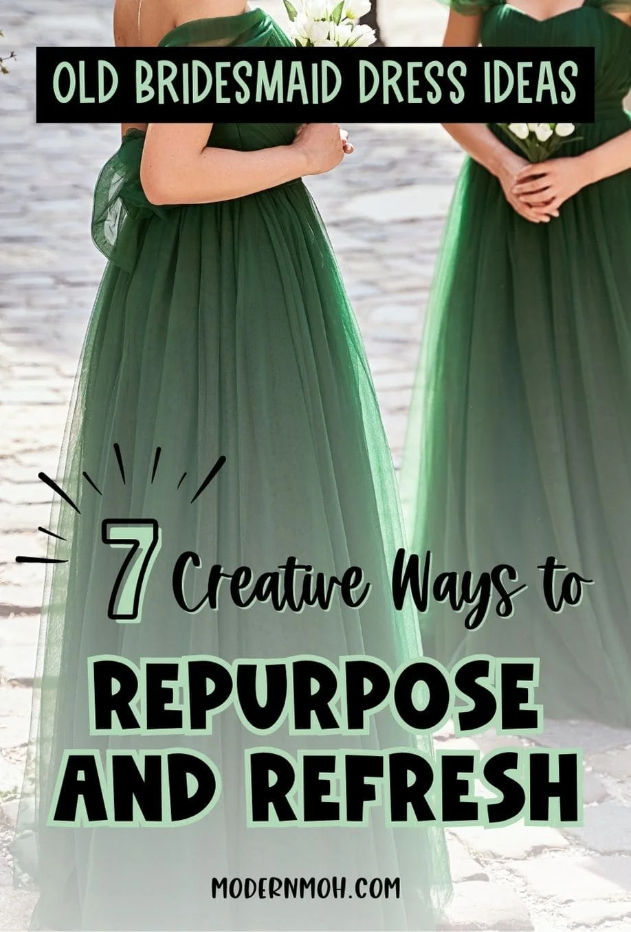 What to Do with Old Bridesmaid Dresses: 7 Great Ideas