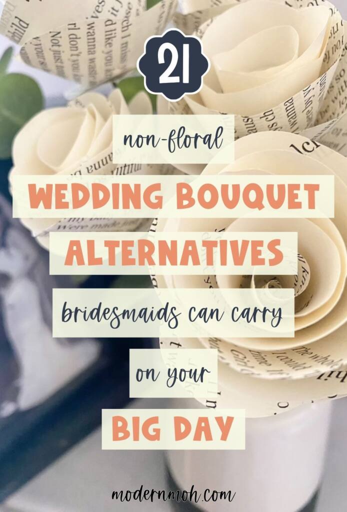 wedding bouquet alternatives pin