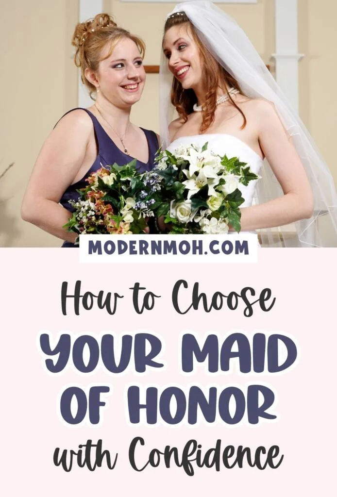 Choosing maid of store honor