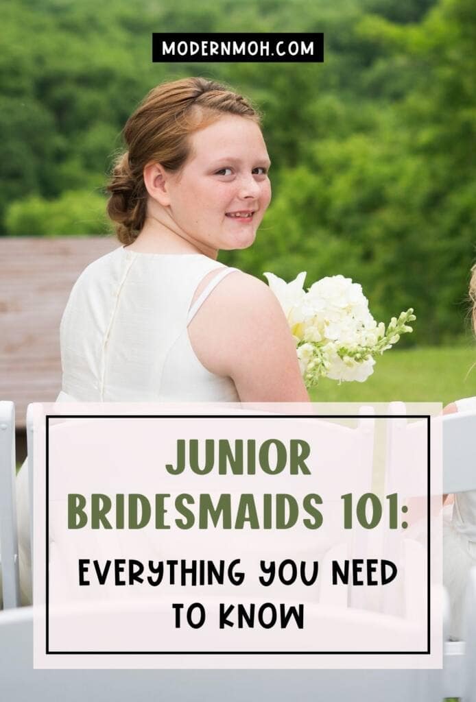 junior bridesmaids 101 pin