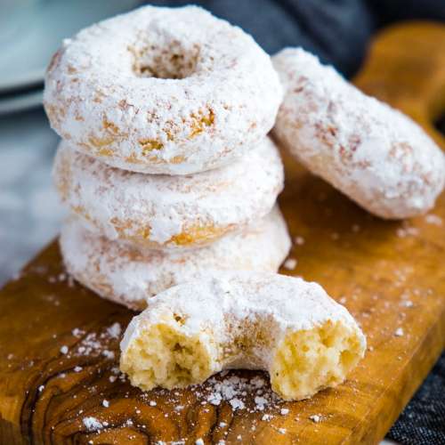 powdered donuts