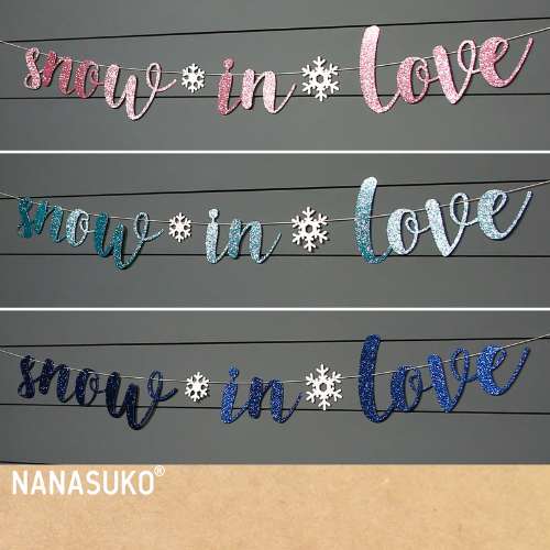 snow in love banner