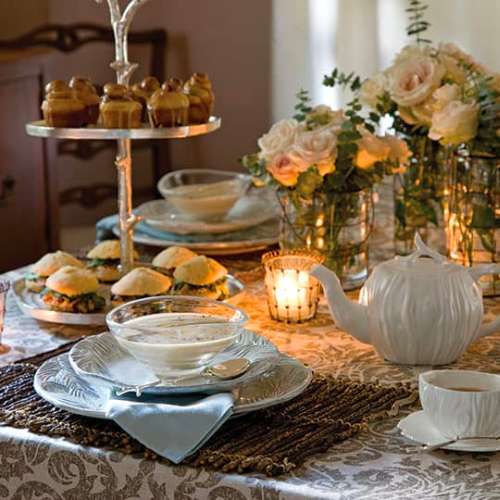winter afternoon tea