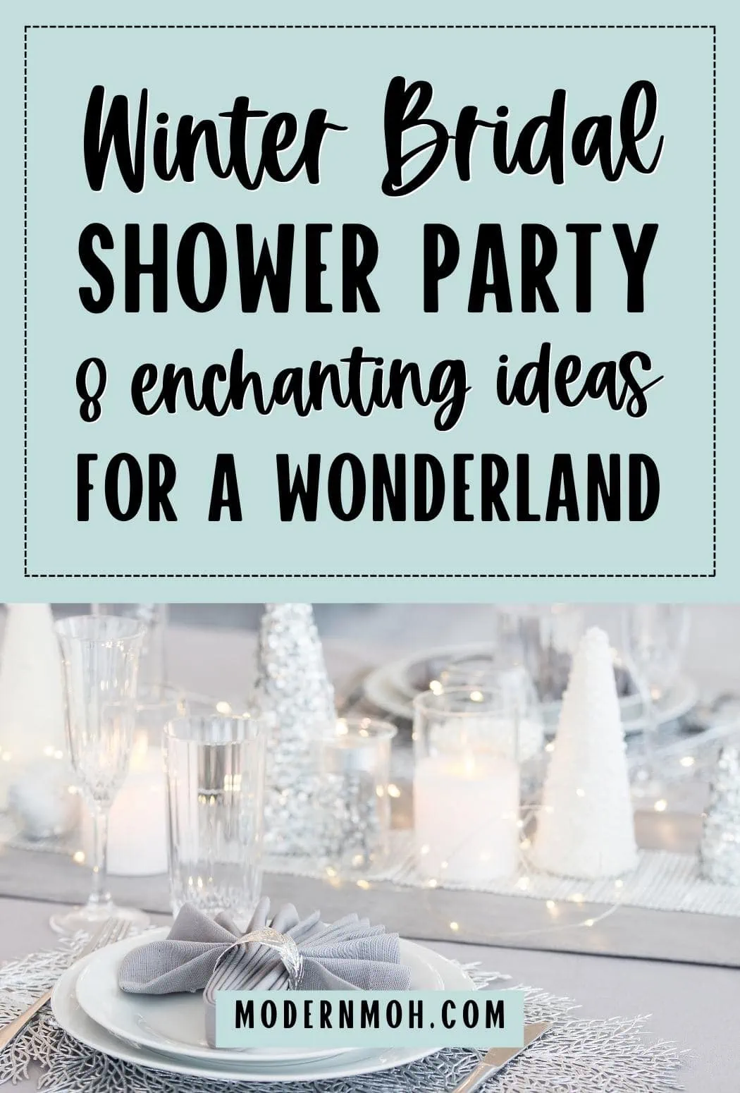 Winter Bridal Shower Ideas for a Cozy Winter Wonderland