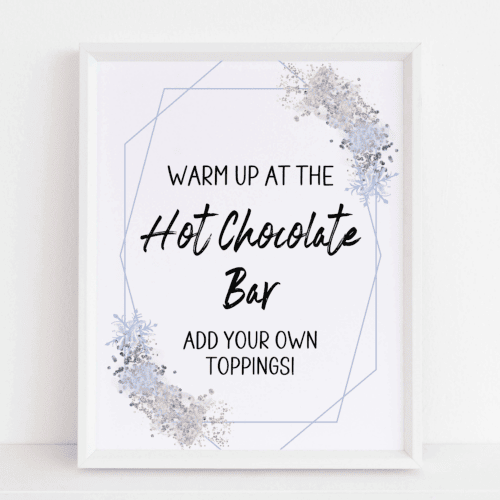 Hot Chocolate Bar Winter