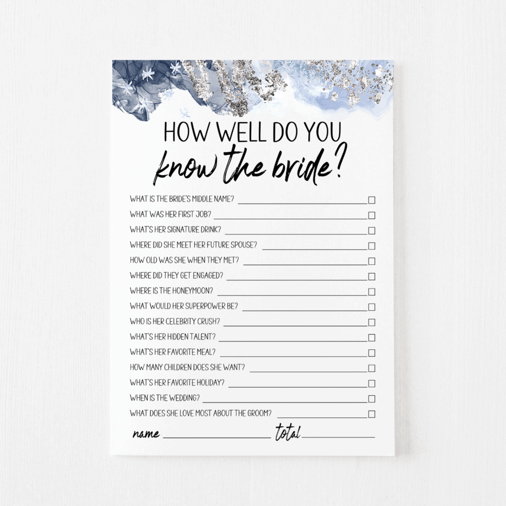 Know the Bride Winter