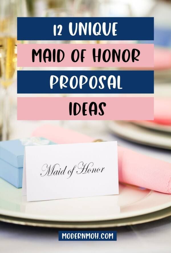 Will You Be My Maid of Honor? 12 Fun Proposal Gifts and Ideas | Modern ...