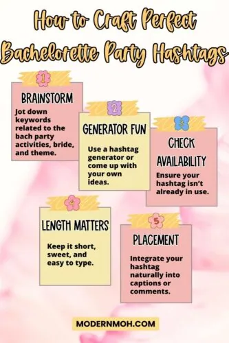 How to Craft Perfect Bachelorette Party Hashtags