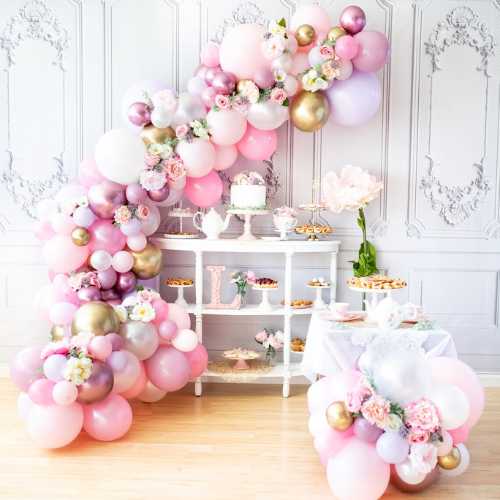 Tea Balloon Garland