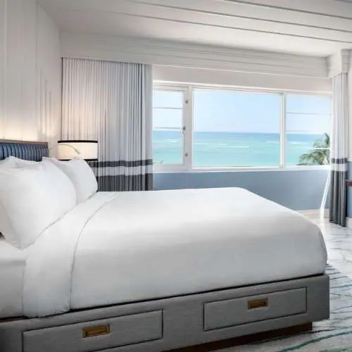 Ocean View King Room Cadillac Hotel in Miami FL